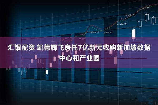 汇银配资 凯德腾飞房托7亿新元收购新加坡数据中心和产业园