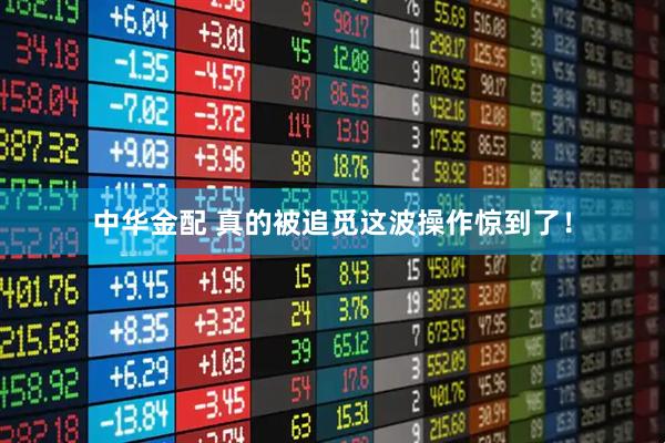 中华金配 真的被追觅这波操作惊到了！